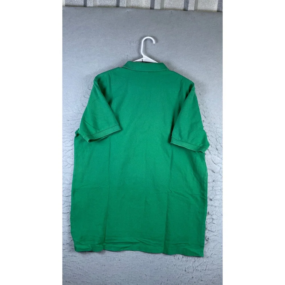 Polo Ralph Lauren Polo Shirt Mens L Green Excellent Classic Fit Pique Pony Logo